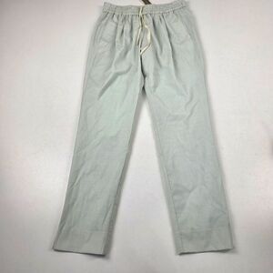 J.Crew Women’s Wool Blend Pants Mint Green Elastic Waist Size 6 B504